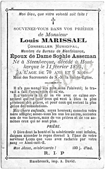 Marissael Louis epoux Asseman