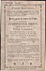 Seny Josephine veuve Lemens