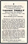 Thailly Laurent epoux Dekervel