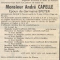 Capelle Andre epoux Speter