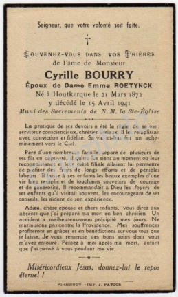Bourry Cyrille epoux Roetynck