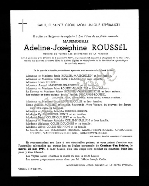 ROUSSEL Adeline Joséphine