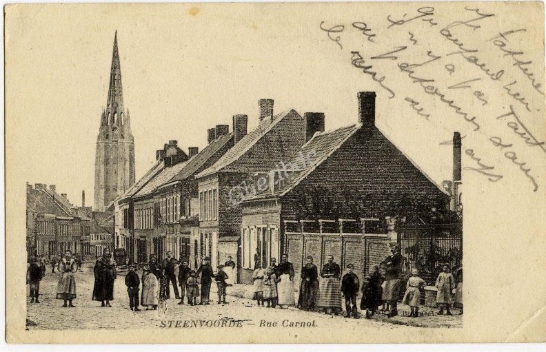 Rue Carnot à Steenvoorde