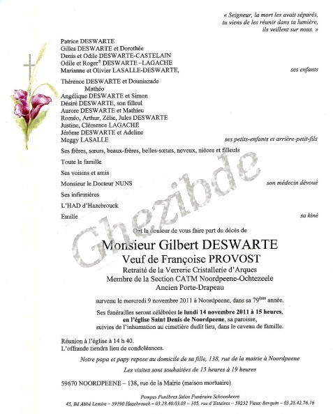 Faire-part Mortuaire DESWARTE Gilbert veuf PROVOST Françoise.jpg