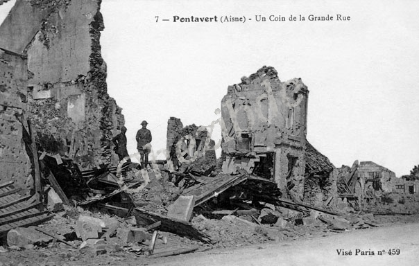 PONTAVERT (Aisne) vers 1915 Ghezibde