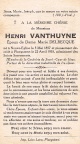 VANTHUYNE Henri epoux DELBECQUE