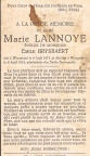 LANNOYE Marie epouse BRYSBAERT