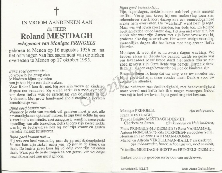 Roland Mestdagh 1936-1995-1